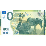 0 Euro biljet Zoo Aquarium Madrid